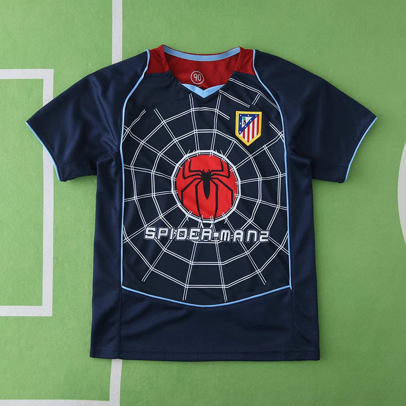 0405 Club Atlético de Madrid away retro Kids kit