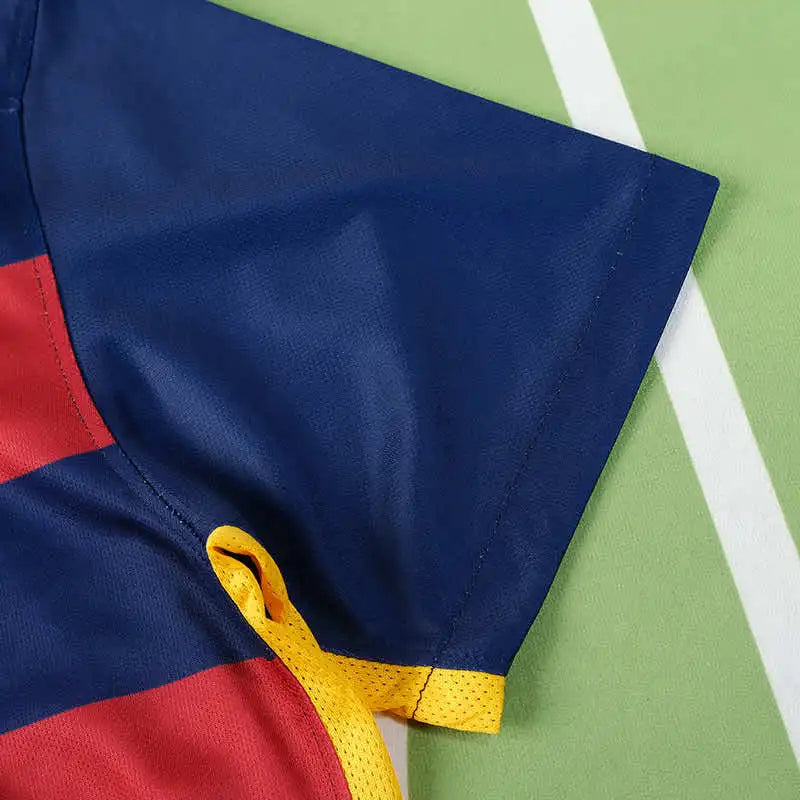 15-16 season Barcelona home retro Fan version