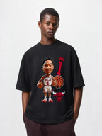 Derrick rose  Vintage t-shirt   2505B158