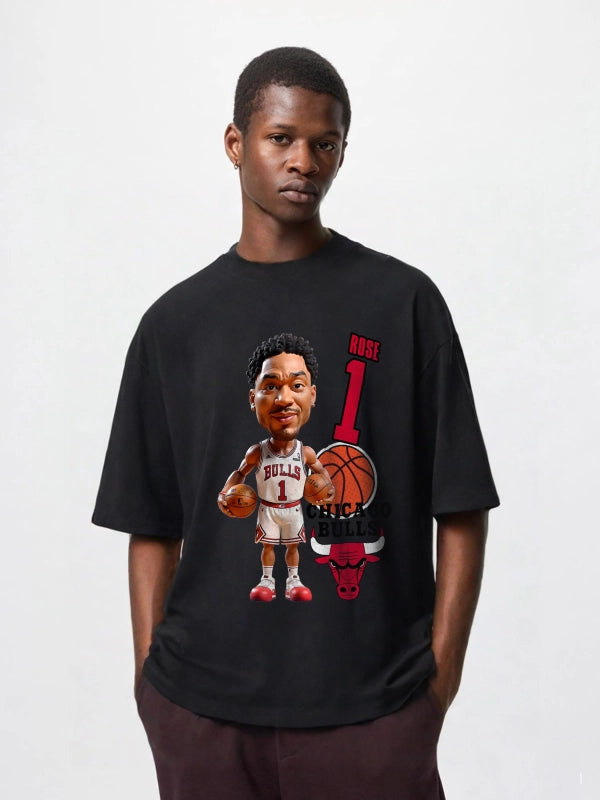 Derrick rose  Vintage t-shirt   2505B158