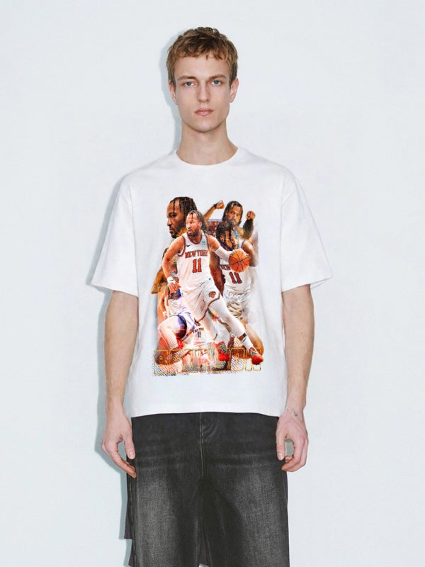 JALEN BRUNSON Vintage t-shirt 2505D034