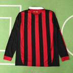 0910 season A.C. Milan home Long sleeve retro Fan version