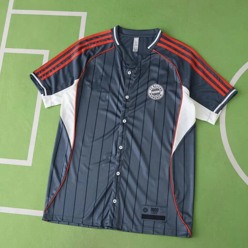 2526 season Fußball-Club Bayern München CF Baseball jersey T-shirt