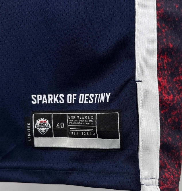 2024 USA national team dark blue 7 Durant