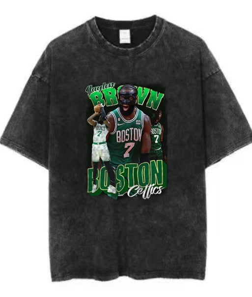 JALEN BRUNSON Vintage t-shirt 2505D037