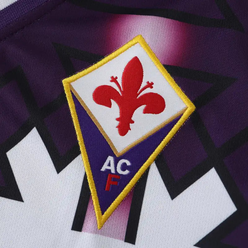 9293 season ACF Fiorentina away Long sleeved Fan version