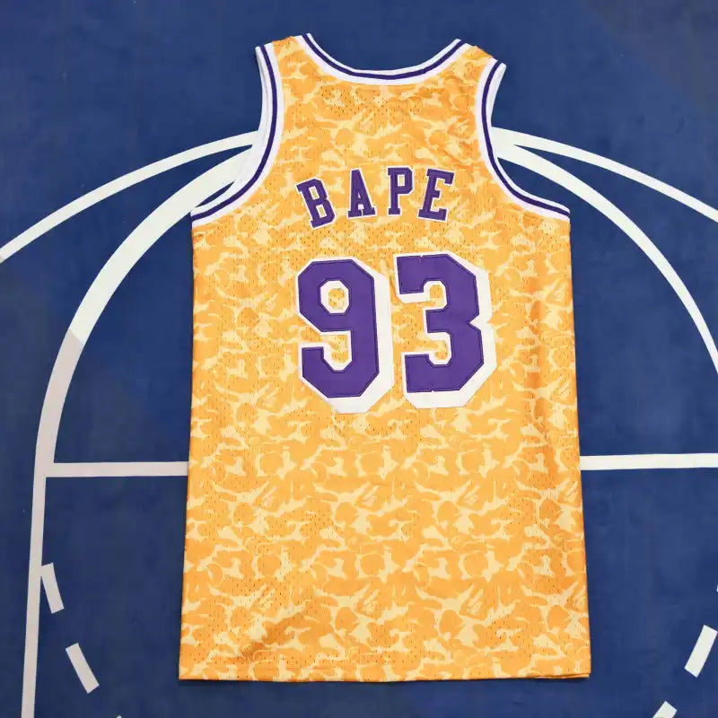 NBA Bape x Mitchell L.A. Lakers 93#BAPE