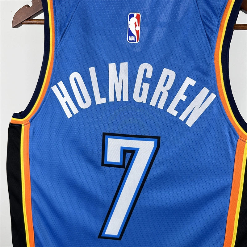 NBA Oklahoma City Thunder 7#HOLMGREN