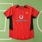 0204 season Manchester United F.C. home retro Fan version