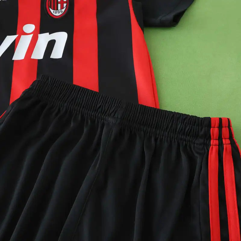 0809 A.C. Milan home retro Kids kit