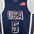 2024 USA  national team dark blue 5 Edwards