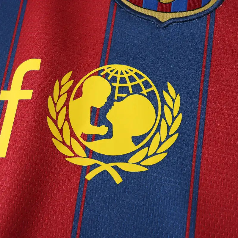 0910 season FC Barcelona / Barça home retro Fan version