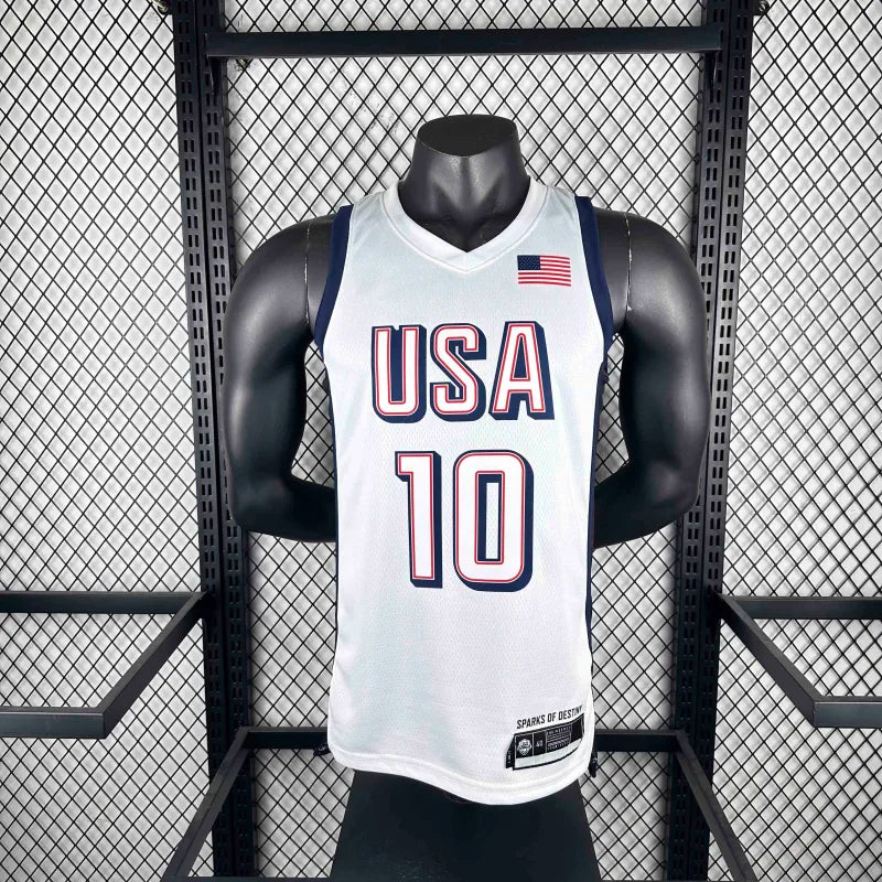 2024 USA national team white 10 Tatum