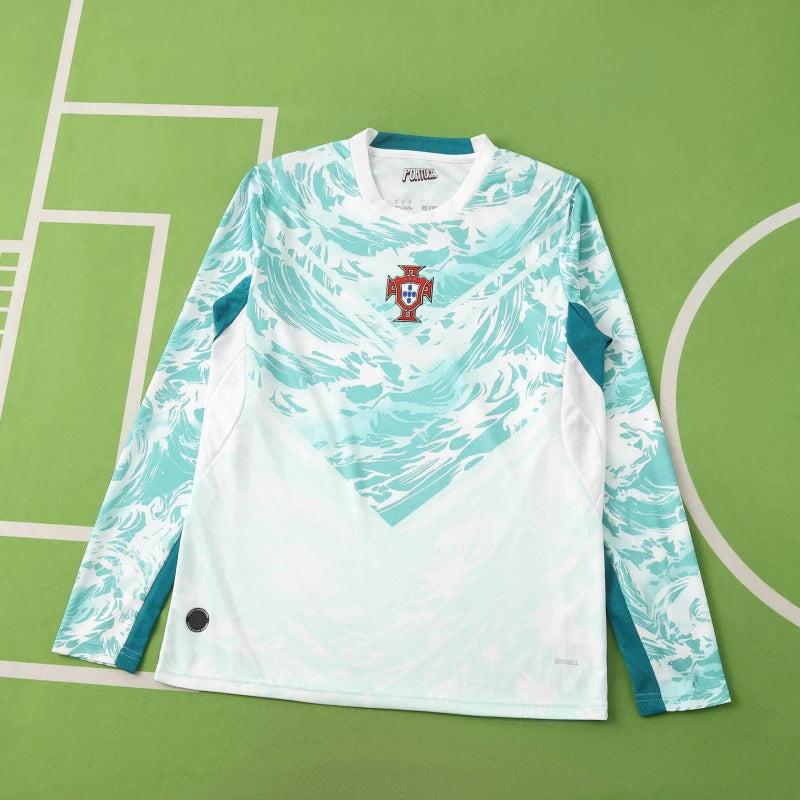 2026 FIFA World Cup Portugal Away Long sleeve Fan version