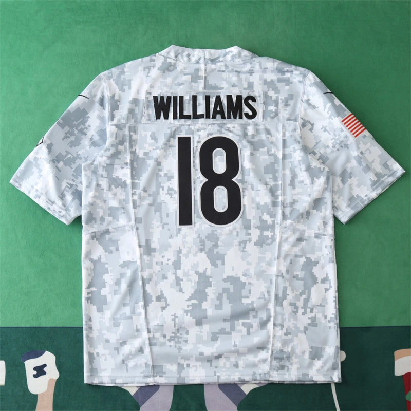 2024 NFL Matt Eberflus Tribute Version 18#WILLIAMS
