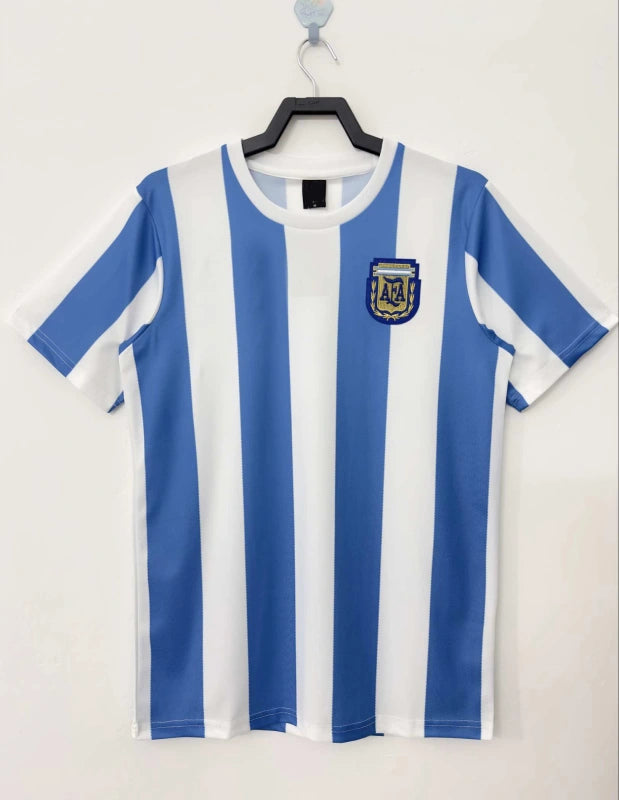 1986 Argentina Home retro fan version