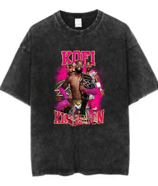 KOFI KINGSTON Vintage t-shirt  2506B132