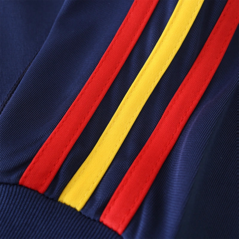 2010 UEFA Spain away Long sleeved retro Fan version