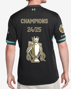 Liverpool FC Champion Jersey +Golden champion logo Fan Version