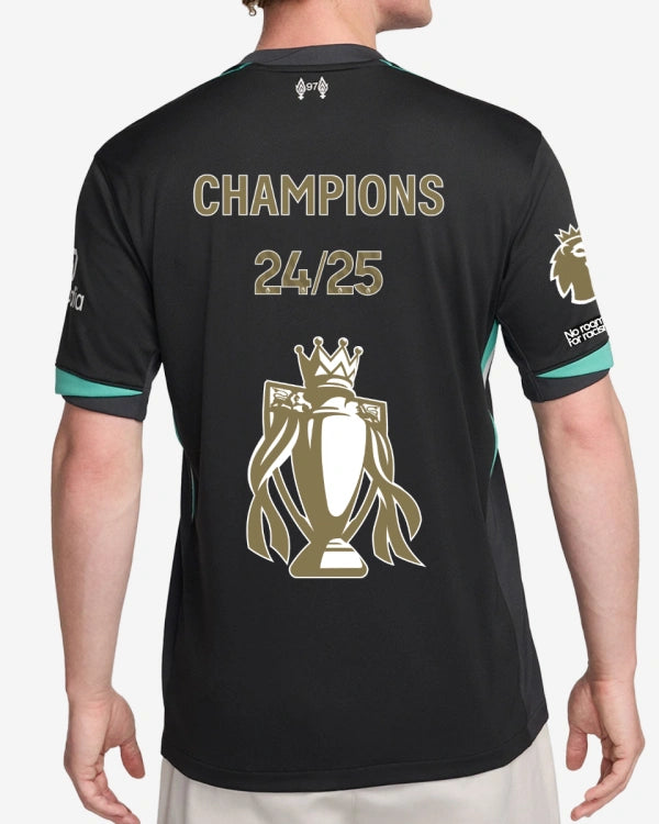 Liverpool FC Champion Jersey +Golden champion logo Fan Version