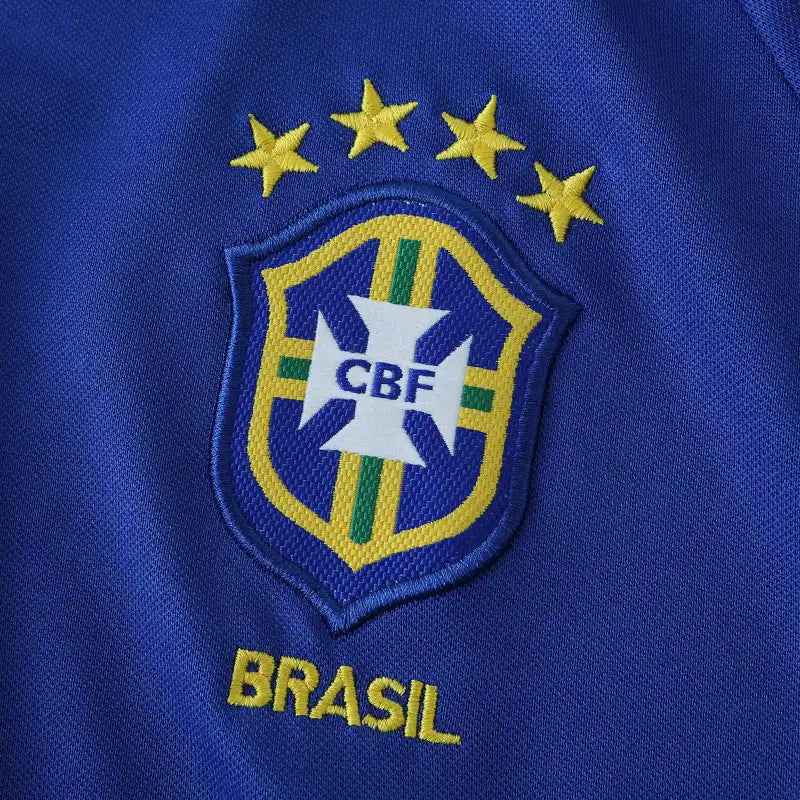 2002 Brazil away retro Kids kit