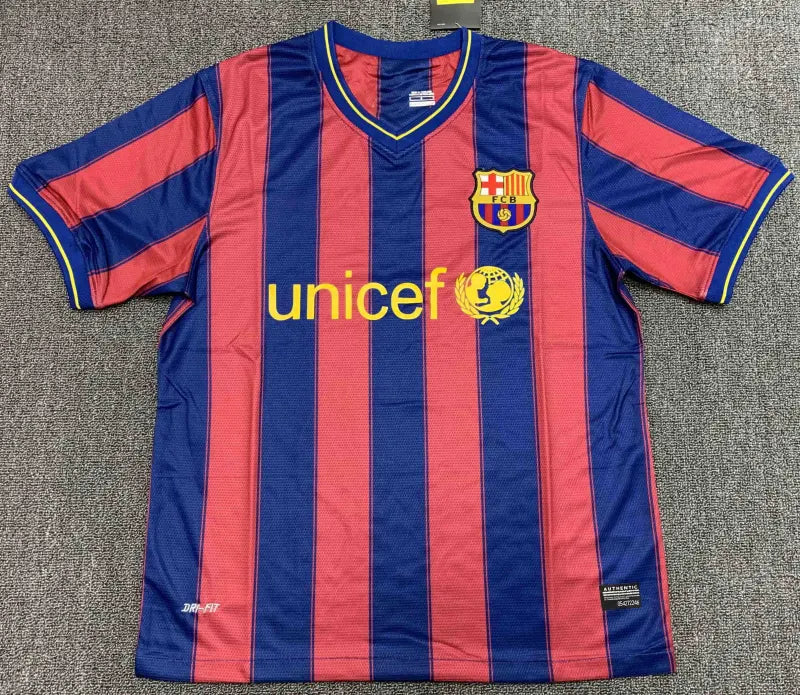 0910 season Barcelona Home retro Fan version