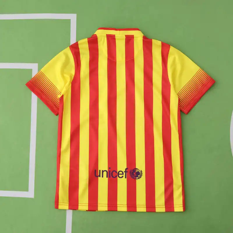 1314 season FC Barcelona / Barça away Kids kit