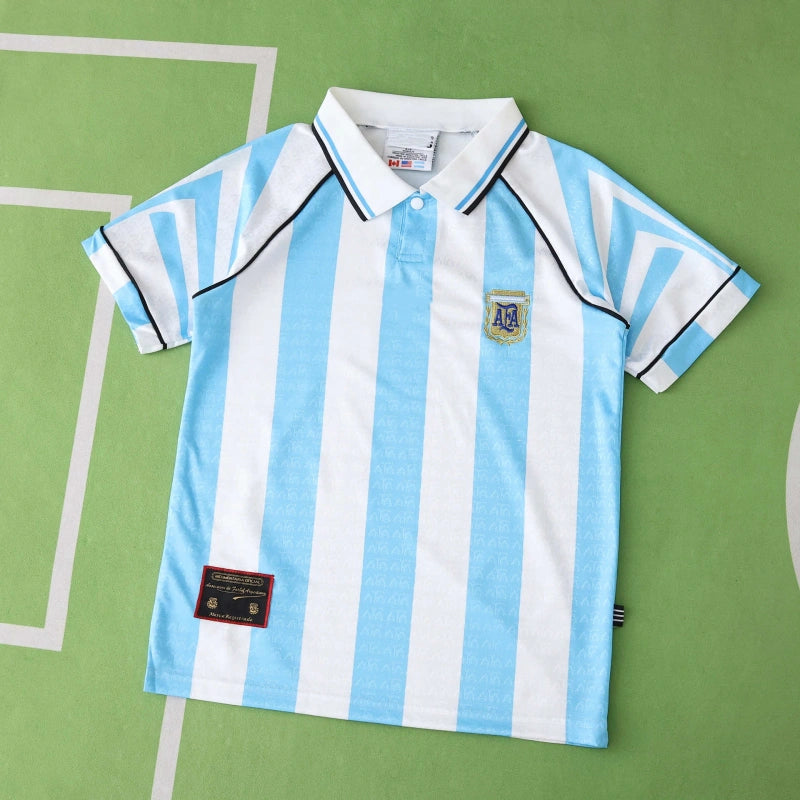 1996 season Argentina home retro Kids kit