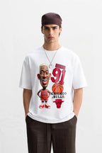 DENNIS RODMAN Vintage t-shirt   2505B157