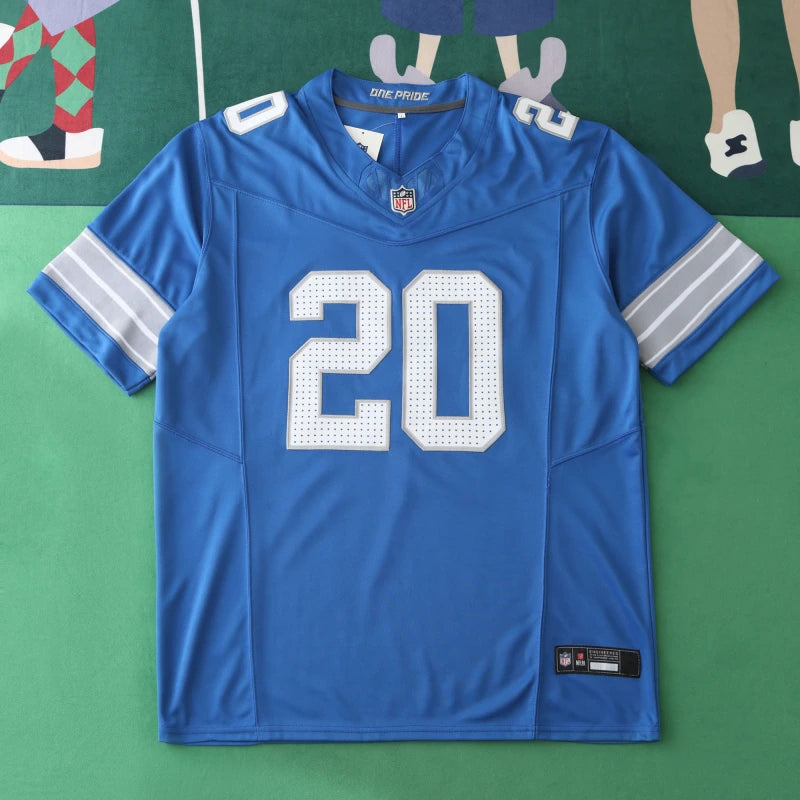 2425 Detroit Lions blue 3th generation 20#SANDERS