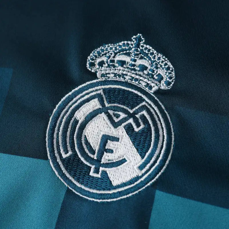 1718 season Real Madrid CF third retro Fan version