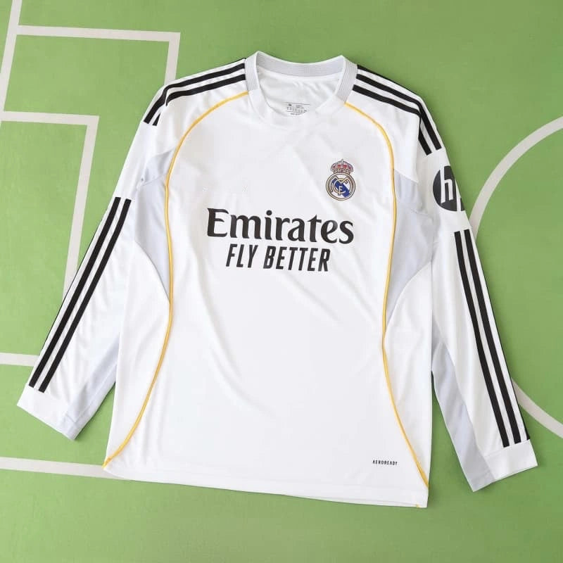2526 season Real Madrid CF home Long sleeved Fan version