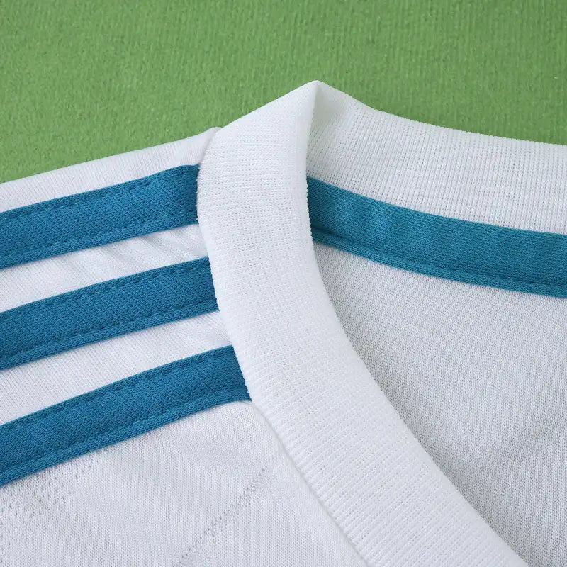 1718 season Real Madrid CF home Long sleeved Kids kit