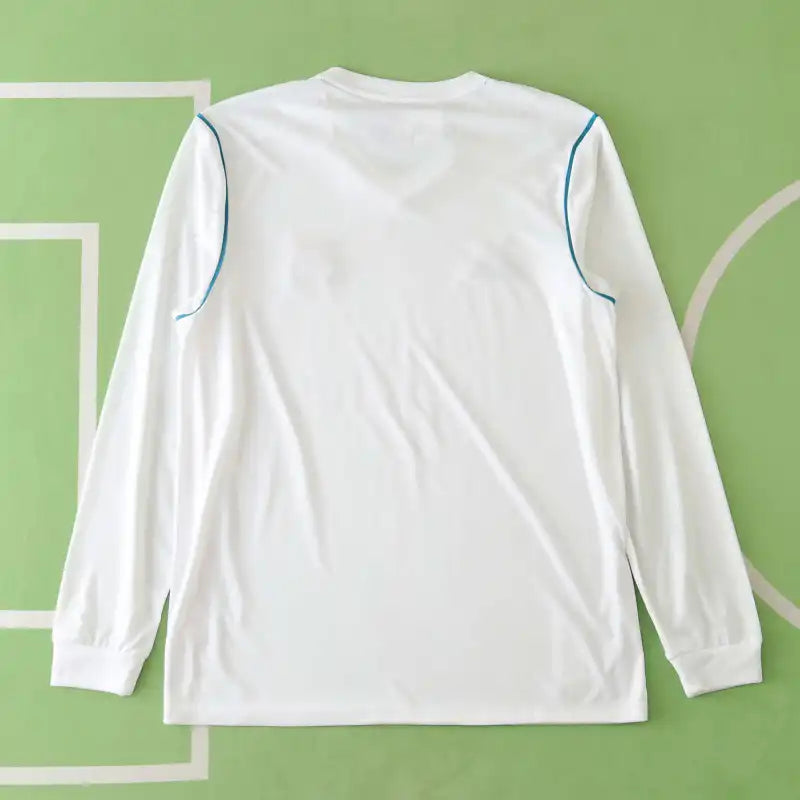 1718 season Real Madrid CF home Long sleeved Fan version