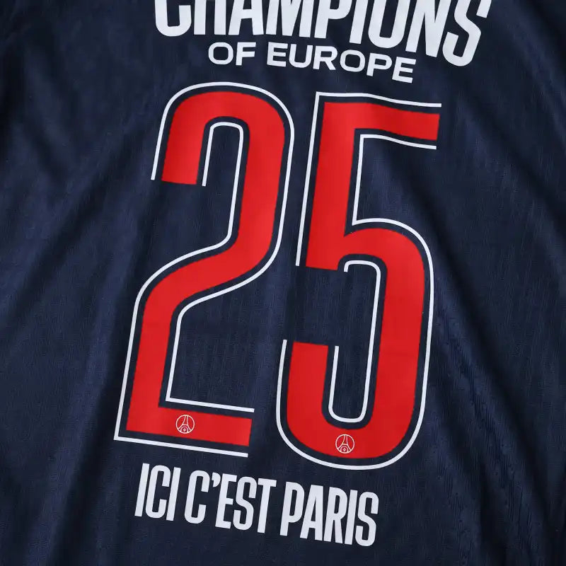 2425 season Paris Saint-Germain F.C. home Champions of Europe 2025 Player version