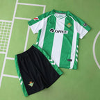 2526 season Real Betis Balompié home Kids kit