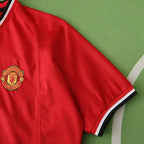 0002 season Manchester United F.C. home retro Fan version
