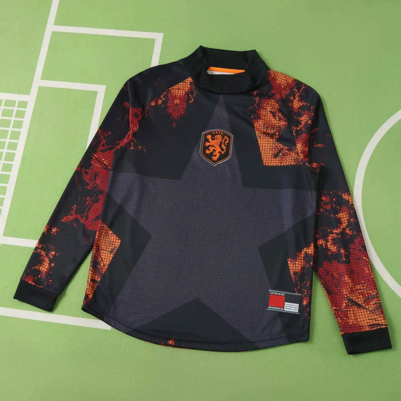 2026 Netherlands Hollywood Keeper Long sleeve Fan version