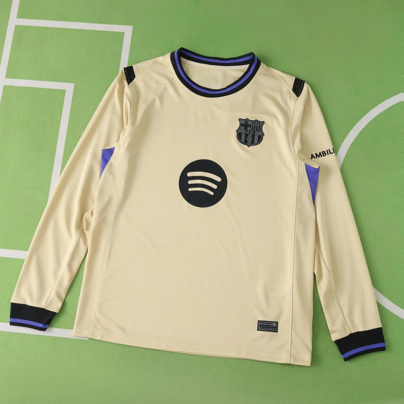 2526 season FC Barcelona / Barça away Long sleeved Fan version