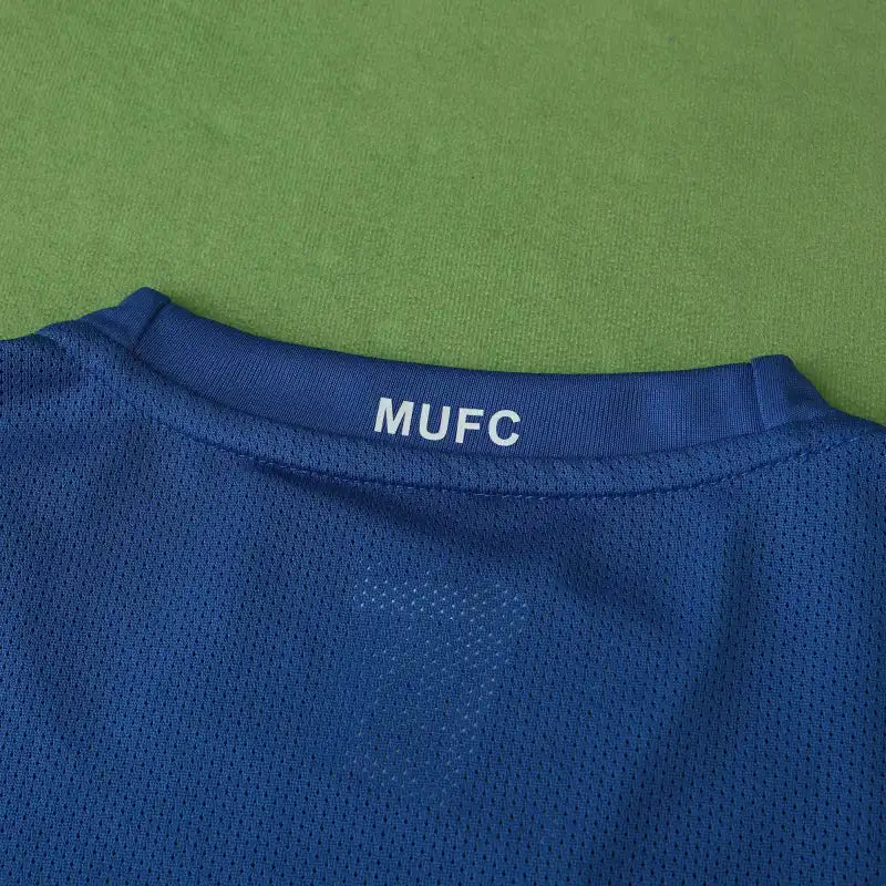 0708 season Manchester United F.C. third  retro Fan version