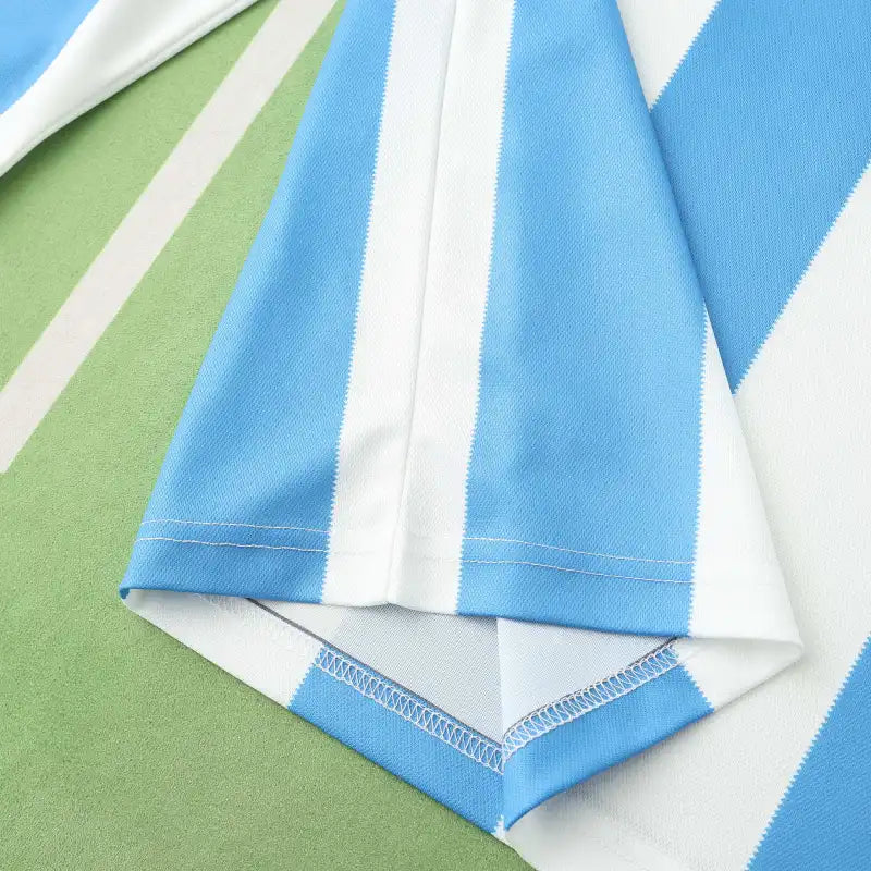 86 season Argentina home Long sleeved Fan version