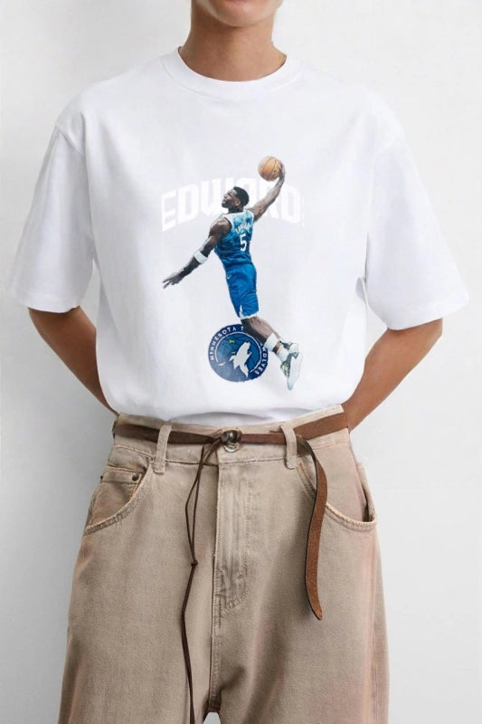 ANTHONY EDWARDS Vintage t-shirt 2505C021