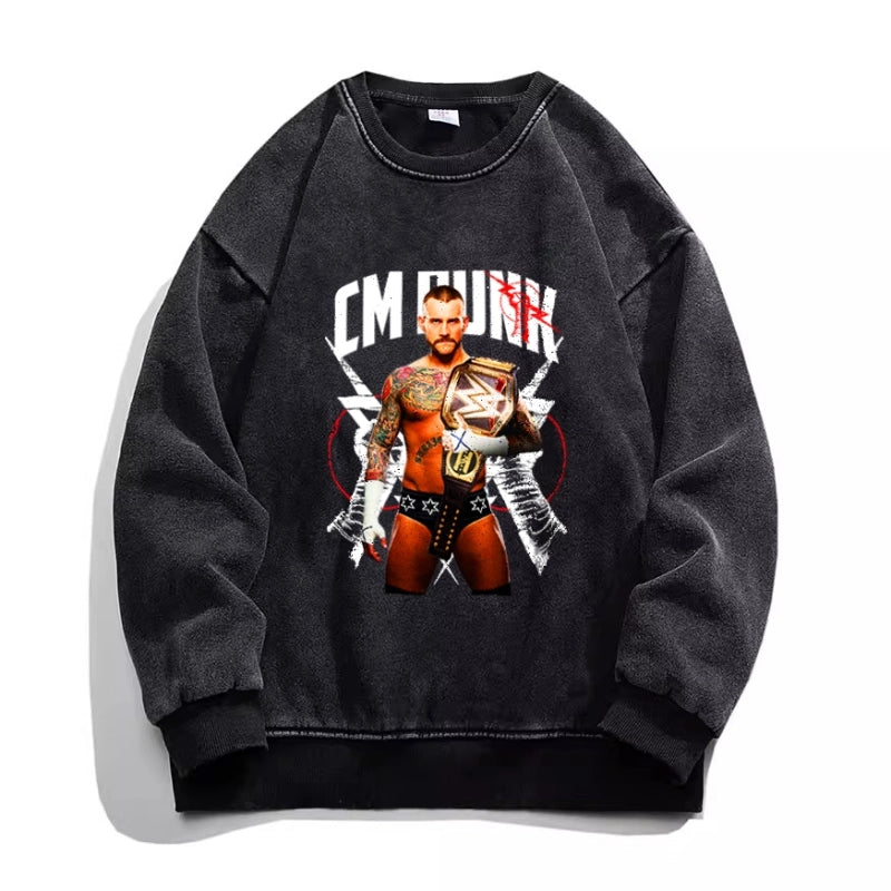 CM PUNK Vintage t-shirt  2506B008