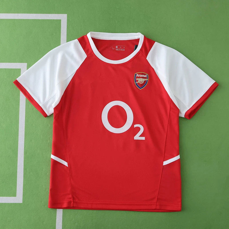 0203 Arsenal F.C. home retro Kids kit