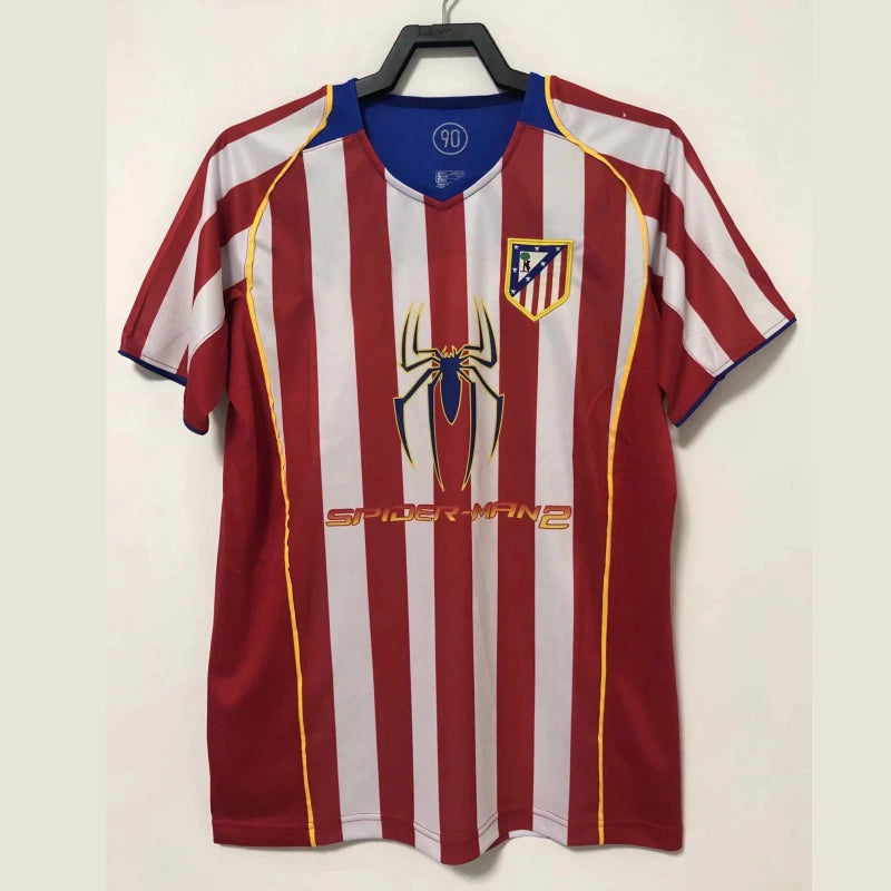 0405 season Atletico Madrid Home  retro Fan version
