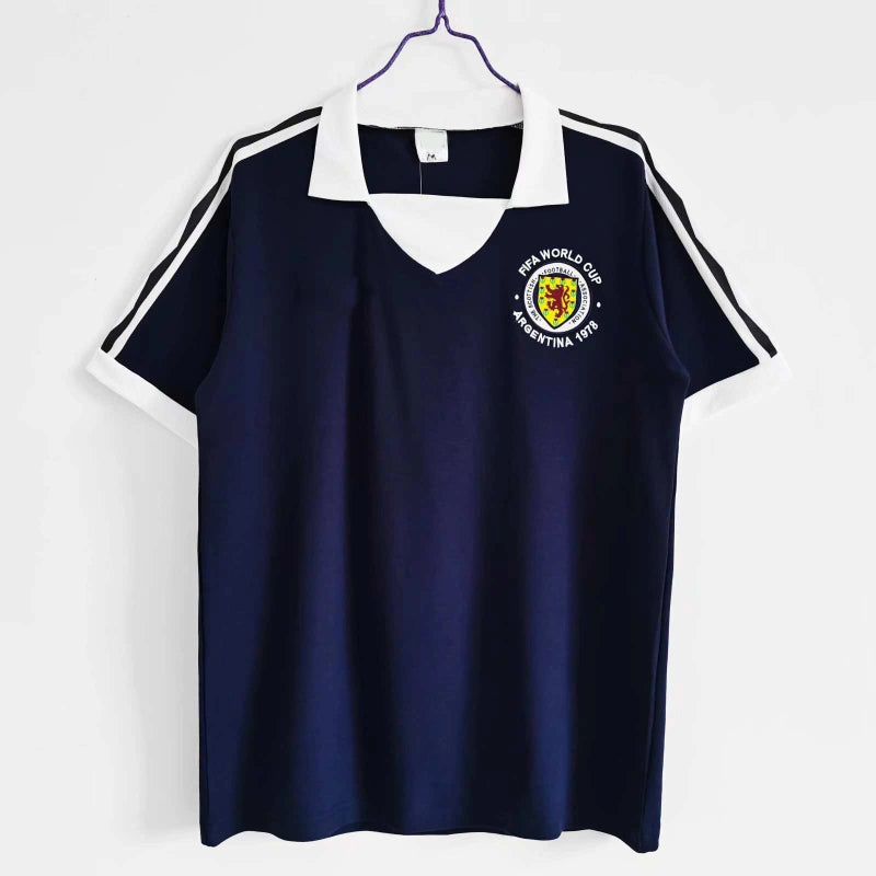 1978 season Scotland Home retro Fan version