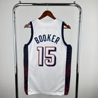 2024 USA national team white 15 Booker