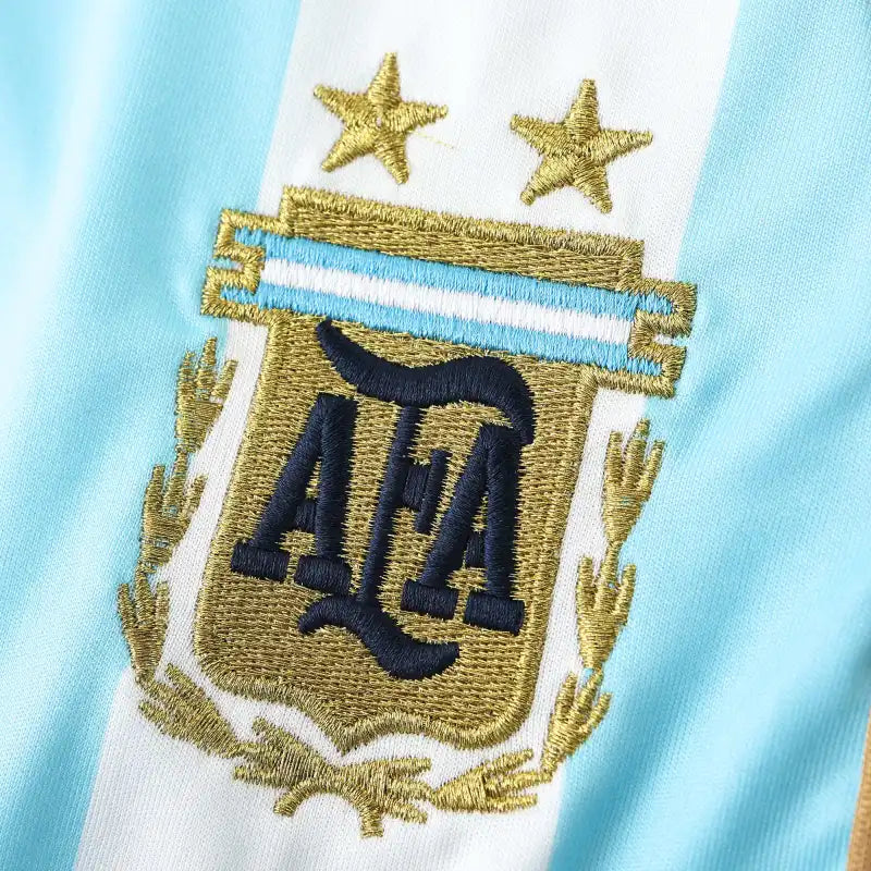 2006 season Argentina home Long sleeved retro Fan version