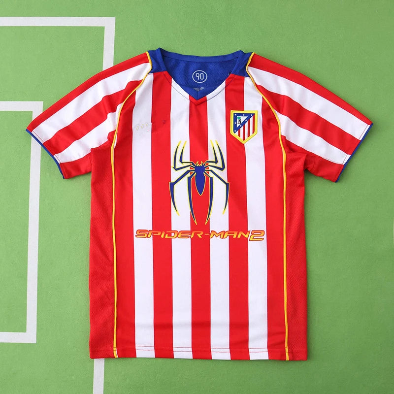 0405 season Club Atlético de Madrid home Kids kit
