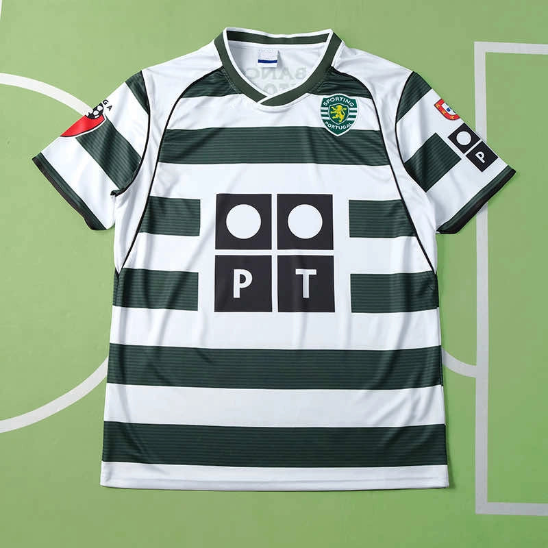 01-03 season Sporting home retro Fan version